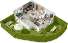 3 pokoje, mieszkanie 54,85 m², piętro 1, oferta nr A36, Witosa Park, Poznań, Winiary, Winiary, ul. Piątkowska 165 A-B