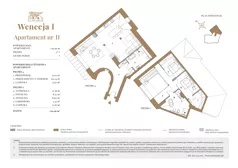 3 pokoje, mieszkanie 122,55 m², piętro 4, oferta nr LM11, Wenecja 1, Kraków, Stare Miasto, Piasek, ul. Wenecja / Garncarska