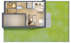 4 pokoje, mieszkanie 106,90 m², parter, oferta nr M9, Osiedle Zacisze Nagawczyna, Nagawczyna, Nagawczyna