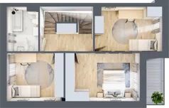 4 pokoje, mieszkanie 106,90 m², parter, oferta nr M9, Osiedle Zacisze Nagawczyna, Nagawczyna, Nagawczyna