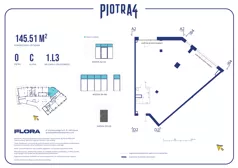 Lokal użytkowy 145,51 m², oferta nr 1.L3, Piotra 4 - lokale użytkowe, Gdynia, Śródmieście, ul. Św. Piotra 4