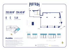Lokal użytkowy 203,66 m², oferta nr 1.L4, Piotra 4 - lokale użytkowe, Gdynia, Śródmieście, ul. Św. Piotra 4
