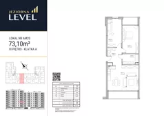 3 pokoje, apartament 73,10 m², piętro 3, oferta nr AM20, Jeziorna Level, Ełk, Jeziorna, ul. Matki Teresy z Kalkuty 8
