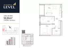 3 pokoje, mieszkanie 50,86 m², piętro 5, oferta nr AM30, Jeziorna Level, Ełk, Jeziorna, ul. Matki Teresy z Kalkuty 8