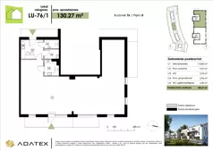 Lokal użytkowy 130,27 m², oferta nr LU-76/1, Zielona Podkowa - lokale usługowe, Otrębusy, ul. Waniliowa 7/2