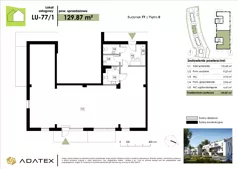 Lokal użytkowy 129,87 m², oferta nr LU-77/1, Zielona Podkowa - lokale usługowe, Otrębusy, ul. Waniliowa 7/2