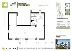 Lokal użytkowy 129,87 m², oferta nr LU-79/1, Zielona Podkowa - lokale usługowe, Otrębusy, ul. Waniliowa 7/2