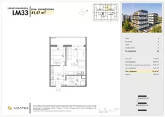 2 pokoje, mieszkanie 41,57 m², piętro 4, oferta nr D33, Osiedle Gwiezdna - budynek D, Sosnowiec, Zagórze, ul. Gwiezdna 18E