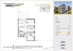 3 pokoje, mieszkanie 46,45 m², piętro 4, oferta nr D31, Osiedle Gwiezdna - budynek D, Sosnowiec, Zagórze, ul. Gwiezdna 18E
