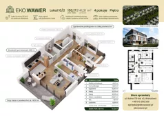 4 pokoje, apartament 141,31 m², piętro 1, oferta nr 10.2, Eko Wawer II, Warszawa, Wawer, Zerzeń, ul. Chodzieska