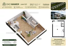 4 pokoje, apartament 141,31 m², piętro 1, oferta nr 13.2, Eko Wawer II, Warszawa, Wawer, Zerzeń, ul. Chodzieska