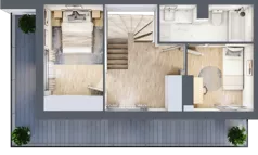 4 pokoje, mieszkanie 89,17 m², piętro 6, oferta nr D/M46/6, Stara Cegielnia etap III, Mielec, ul. Wojsławska 1