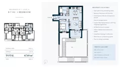 2 pokoje, mieszkanie 67,10 m², parter, oferta nr 8704, HEIGHTS by Luštica Bay, Tivat