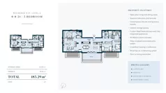 4 pokoje, mieszkanie 183,29 m², piętro 2, oferta nr 8821, HEIGHTS by Luštica Bay, Tivat
