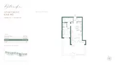 2 pokoje, mieszkanie 105,45 m², parter, oferta nr GA4-03, Botanika - The Peaks by Luštica Bay, Radovici