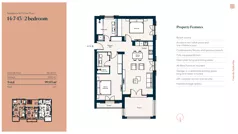 3 pokoje, mieszkanie 86,00 m², piętro 1, oferta nr 14|7|13, Centrale - Block 14 by Luštica bay, Radovici