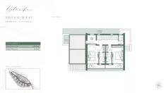 Dom 352,00 m², oferta nr G/1C1/V1, Golf Villas by Luštica Bay, Tivat, Radovici