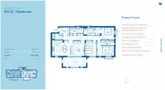 4 pokoje, mieszkanie 124,50 m², piętro 2, oferta nr H2-22, Horizon by Luštica Bay, Tivat, Radovici