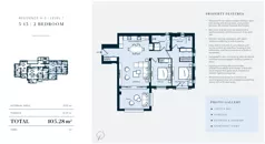 3 pokoje, mieszkanie 91,01 m², piętro 1, oferta nr H5-13, Horizon by Luštica Bay, Tivat, Radovici