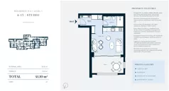 1 pokój, mieszkanie 30,10 m², piętro 1, oferta nr H6-13, Horizon by Luštica Bay, Tivat, Radovici