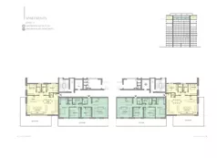 3 pokoje, mieszkanie 143,33 m², piętro 13, oferta nr B-1302, Soho Resort, Pafos
