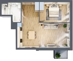 2 pokoje, mieszkanie 54,34 m², piętro 5, oferta nr B.M121, Oh! Praga, Warszawa, Praga Północ, Szmulki, ul. Białostocka 5D