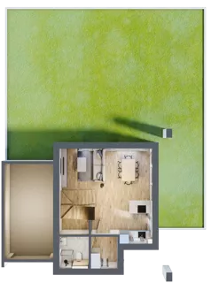 Dom 125,00 m², oferta nr 64, Osada Magdalenka 2, Lesznowola, Słomin, ul. Biedronki
