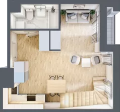 2 pokoje, mieszkanie 63,27 m², piętro 11, oferta nr M1107, SeaBreeze, Świnoujście, Osiedle Matejki, ul. Jana Matejki 41