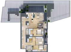 4 pokoje, mieszkanie 120,82 m², piętro 6, oferta nr M607, SeaBreeze, Świnoujście, Osiedle Matejki, ul. Jana Matejki 41