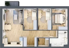 4 pokoje, mieszkanie 75,17 m², piętro 3, oferta nr CM18, Nowa Słodownia, Nysa, ul. Słowiańska 18