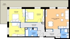 4 pokoje, mieszkanie 97,29 m², parter, oferta nr B2.9, Zdrojowa Park bud. 2, Busko-Zdrój, ul. Prof. W. Grotta