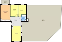 4 pokoje, mieszkanie 75,47 m², piętro 3, oferta nr D15-26, Osiedle Latawców, Wrocław, Psie Pole-Zawidawie, Psie Pole, ul. Grodzieńska