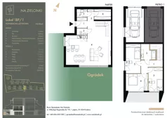 4 pokoje, mieszkanie 113,90 m², parter, oferta nr 18F/1, Na Zielonki - Etap II, Kraków, Prądnik Biały, ul. Na Zielonki 20