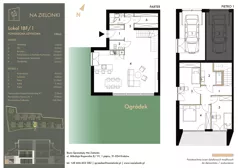 4 pokoje, mieszkanie 118,00 m², parter, oferta nr 18F/1, Na Zielonki - Etap II, Kraków, Prądnik Biały, ul. Na Zielonki 20