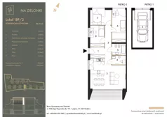 4 pokoje, mieszkanie 86,21 m², piętro 1, oferta nr 18F/2, Na Zielonki - Etap II, Kraków, Prądnik Biały, ul. Na Zielonki 20