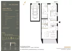 4 pokoje, mieszkanie 86,21 m², piętro 1, oferta nr 18G/2, Na Zielonki - Etap II, Kraków, Prądnik Biały, ul. Na Zielonki 20