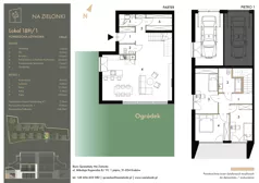 4 pokoje, mieszkanie 118,00 m², parter, oferta nr 18H/1, Na Zielonki - Etap II, Kraków, Prądnik Biały, ul. Na Zielonki 20