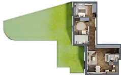 3 pokoje, mieszkanie 66,77 m², parter, oferta nr M08, Punkt Wola, Kraków, Podgórze Duchackie, Wola Duchacka, ul. Trybuny Ludów 15