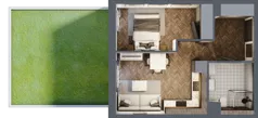 2 pokoje, mieszkanie 36,84 m², parter, oferta nr M03, Punkt Wola, Kraków, Podgórze Duchackie, Wola Duchacka, ul. Trybuny Ludów 15