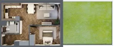 2 pokoje, mieszkanie 43,44 m², parter, oferta nr M10, Punkt Wola, Kraków, Podgórze Duchackie, Wola Duchacka, ul. Trybuny Ludów 15