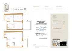 3 pokoje, mieszkanie 58,90 m², piętro 6, oferta nr A39, Lelewela 9, Wrocław, Stare Miasto, ul. Joachima Lelewela 9