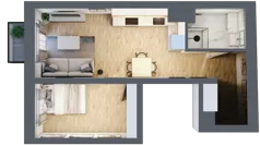 2 pokoje, mieszkanie 37,36 m², piętro 5, oferta nr A29, Lelewela 9, Wrocław, Stare Miasto, ul. Joachima Lelewela 9