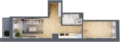 2 pokoje, mieszkanie 37,84 m², piętro 2, oferta nr A13, Lelewela 9, Wrocław, Stare Miasto, ul. Joachima Lelewela 9