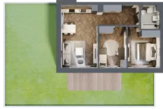 3 pokoje, mieszkanie 56,25 m², piętro 1, oferta nr B1.M5, Załęże Premium, Rzeszów, Załęże, ul. Świętego Floriana