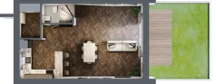 Dom 138,85 m², oferta nr 4A, Nova Przylaszczkova, Warszawa, Wawer, Nadwiśle, ul. Przylaszczkowa 54