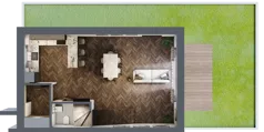 Dom 138,85 m², oferta nr 7, Nova Przylaszczkova, Warszawa, Wawer, Nadwiśle, ul. Przylaszczkowa 54