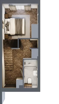 4 pokoje, mieszkanie 63,49 m², piętro 1, oferta nr G2, Zgodna Park, Libertów, ul. Zgodna