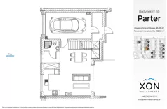 Dom 95,09 m², oferta nr 6B, Szeregówki Międzyosiedlowa, Warszawa, Wawer, Sadul, ul. Międzyosiedlowa