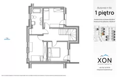Dom 95,09 m², oferta nr 6B, Szeregówki Międzyosiedlowa, Warszawa, Wawer, Sadul, ul. Międzyosiedlowa