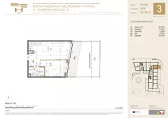 2 pokoje, mieszkanie 36,61 m², piętro 2, oferta nr 27, K-42, Płock, ul. Kazimierza Wielkiego 42